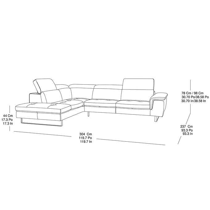 EM3157/EM3151 Contemporary 2-piece Top Grain Leather Sectional