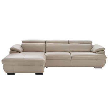 MOII7335/MOII7316 2-piece Top Grain Leather Sofa with Chaise